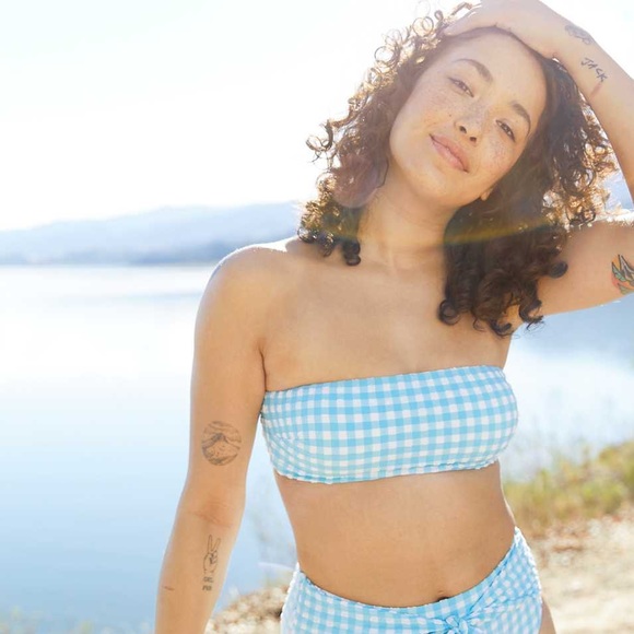 Aerie Gingham Matching Bikini - Picture 1 of 4